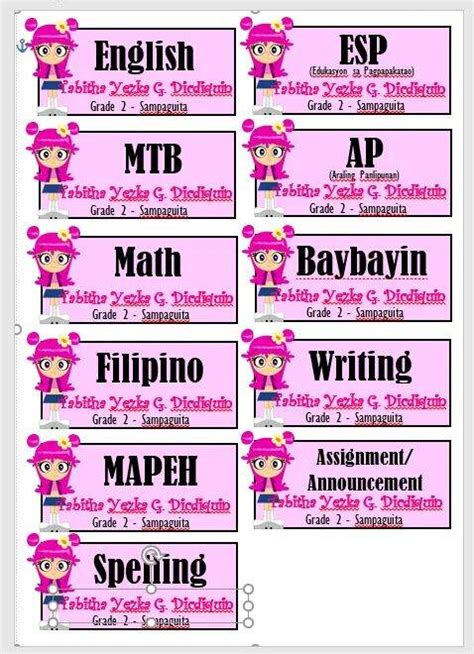 what is the tagalog of grade and section .